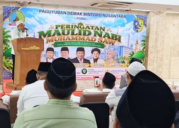 Maulid Nabi di Masjid Istiqlal, Fathan Subchi Ajak Warga Demak Rawat Silaturahmi dan Pengabdian