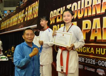 Karate TNI AU Raih Emas dan Dua Perunggu pada Hari Pertama Panglima TNI Cup