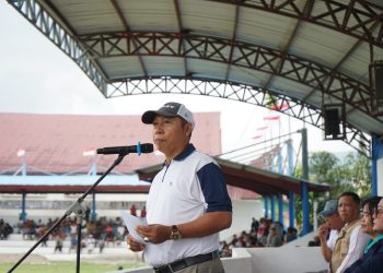 Meriahkan Hari Jadi ke-81 Taput, JTP Hutabarat Buka Turnamen Sepakbola Bupati Cup 2026