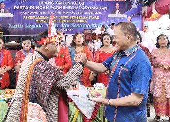Pesta Transformasi, HUT, dan Parhehehon Parompuan HKBP Dame Dihadiri Anggota DPR RI