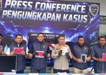 Tiga Korban di Aceh, Kaltim dan Jatim Terjerat Scam Deposit, Polda Sumut Tangkap Dua Pelaku