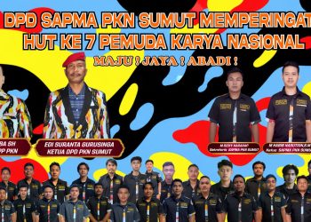 SEGENAP JAJARANDPD SAPMA PEMUDA KARYA NASIONAL SUMATERA UTARA