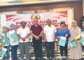 Yayasan Brata Bhakti Sumut Beri Bantuan Beasiswa dan Santunan Kepada Anak Yatim Polri