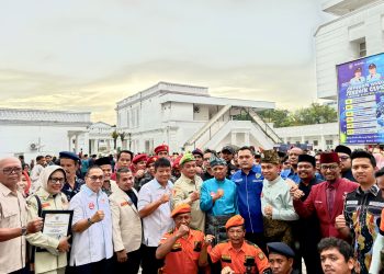 HADIRI UPACARA HARI SUMPAH PEMUDA DI KANTOR GUBERNUR SUMUT, DPD SAPMA PKN SUMUT TEGASKAN KOMITMEN KEPEMUDAAN